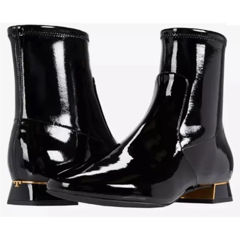 Tory Burch 20 mm Gigi Stretch Booties Ankle Boots Size 7.5 M